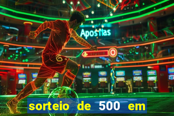 sorteio de 500 em cash toda segunda feira novibet